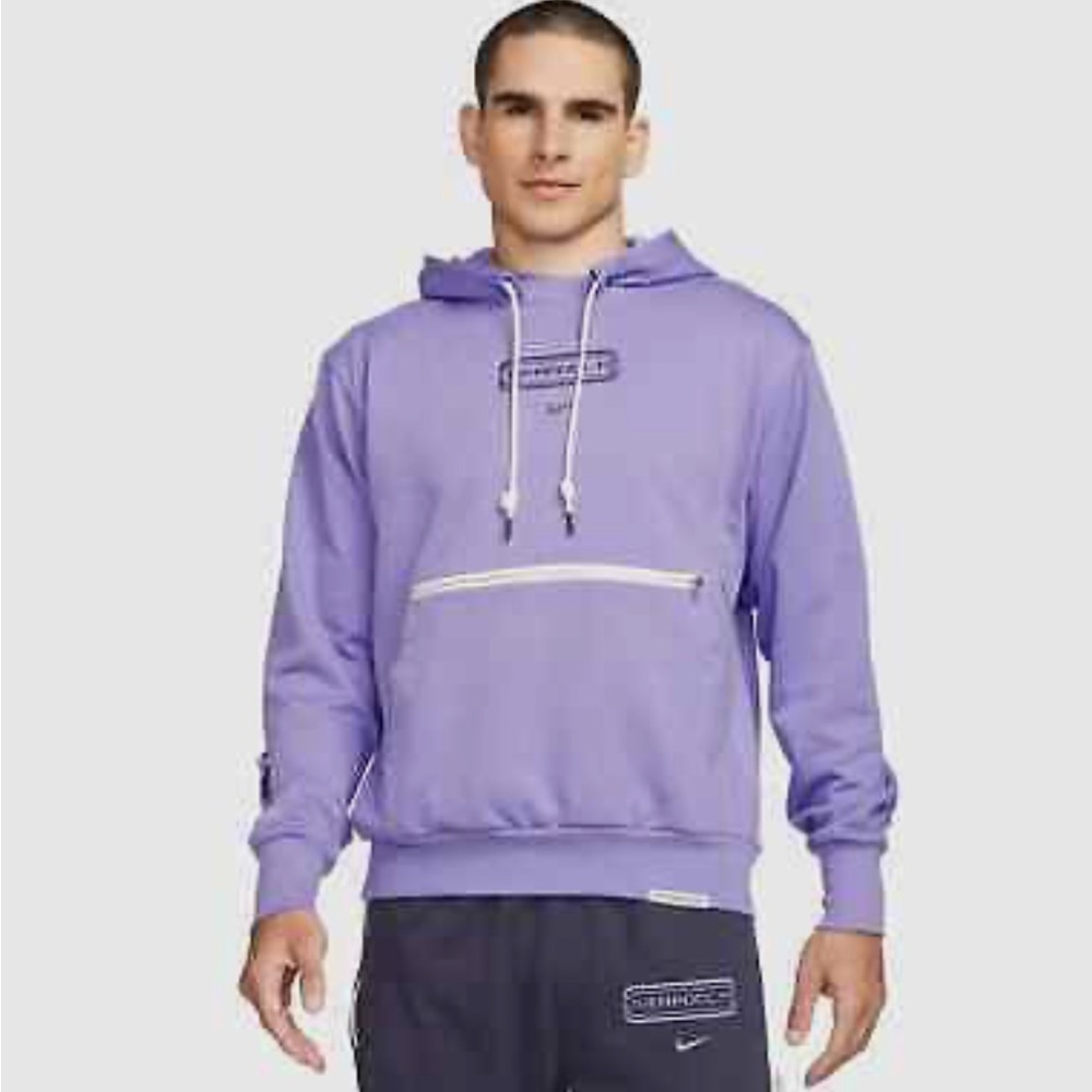 Nike Men's Liverpool FC Pullover Hoodie Standard Issue Purple
